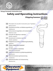 Chicago Pneumatic CP 4123 Safety And Operating Instructions Manual