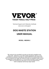 VEVOR HBD008-2 User Manual