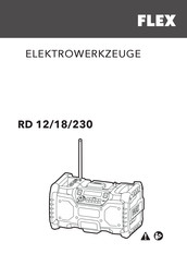Flex RD 12 Original Operating Instructions
