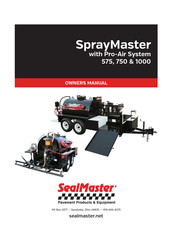 SealMaster SprayMaster TR 750 Owner's Manual