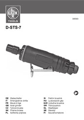 Lux Tools 305593 Original Instructions Manual