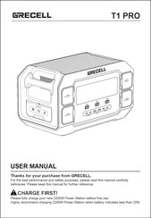 GRECELL T1 PRO User Manual