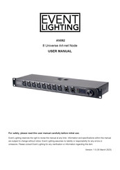 Event Lighting AN082 User Manual