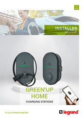 LEGRAND GREEN'UP HOME Installer's Manual