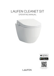 Laufen CLEANET SIT Operating Manual