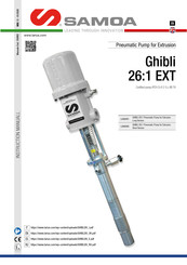 Samoa Larius GHIBLI 26:1 EXT Instruction Manual