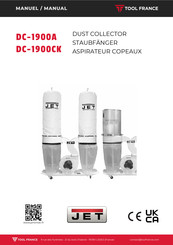 TOOL FRANCE JET DC-1900CK Manual
