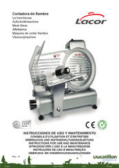 Lacor 69125 Instructions For Use And Maintenance Manual