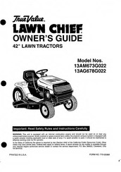 True Value Lawn Chief 13AM673G022 Owner's Manual