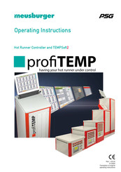 Meusburger PSG profiTEMP 096 Tt Operating Instructions Manual