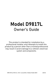 Voxx AVITAL D9817L Owner's Manual