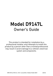 Voxx DIRECTED D9147L Owner's Manual
