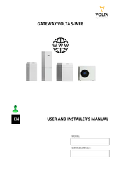 VOLTA S-WEB User's And Installer's Manual