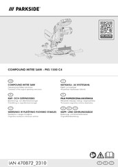 Parkside PKS 1500 C4 Operating And Safety Instructions Manual