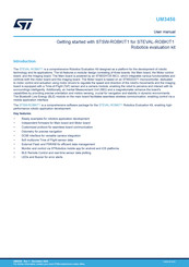 ST STEVAL-ROBKIT1 User Manual