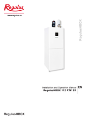 Regulus RegulusHBOX 112 RTC 3/1 Installation And Operation Manual