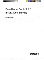 Samsung AVR-M200QHAX Installation Manual