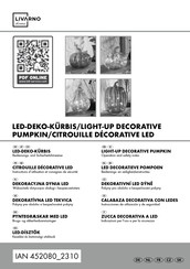 LIVARNO 452080 2310 Operation And Safety Notes