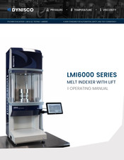 Dynisco LMI6000 Series Operating Manual