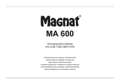 Magnat Audio MA 600 Important Notes For Installation & Warranty Card