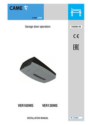 Came VER10DMS Installation Manual