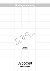 Hans Grohe AXOR Terrano 37425 Series Manual