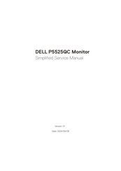 Dell P5525QC Service Manual