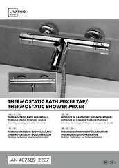 LIVARNO home 407589 2207 Assembly, Operating And Safety Instructions