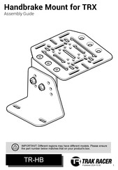 Trak Racer TR-HB Assembly Manual