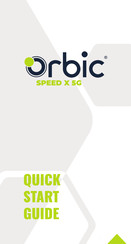 Orbic SPEED X 5G Quick Start Manual