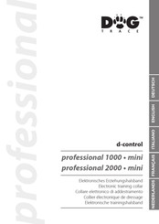 Dog trace d-control professional 1000 mini Manual