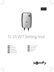 SOMFY TL 25 WT Instructions Manual