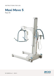 Arjo Maxi Move 5 Instructions For Use Manual