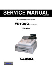 Casio EX-273-GRE Service Manual
