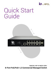 HFCL io HSP-IO-8GE2S-C2PA+ Quick Start Manual