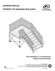 EZ-ACCESS PATHWAY HD Adjustable Stair System Installation Manual