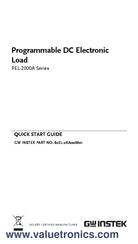 GW Instek PEL-2040A Quick Start Manual