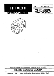 Hitachi VK-S714E Service Manual