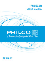 Philco PF 168 W User Manual