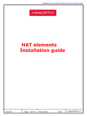 Haworth HAT elements Installation Manual