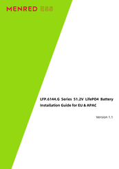 Menred LFP.6144.G Series Installation Manual