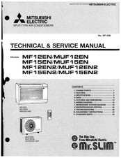 Mitsubishi Electric MF15EN Technical & Service Manual