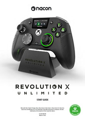 Nacon REVOLUTION X UNLIMITED Start Manual