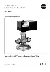 Samson 2488 N/5857 Mounting And Operating Instructions