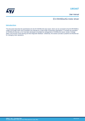 ST EV-VNH90 AQ Series User Manual