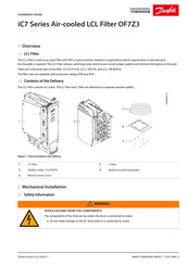 Danfoss OF7Z3 Installation Manual