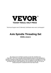VEVOR XRSS010 Manual