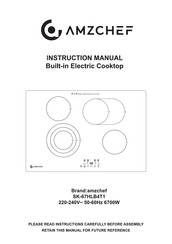 amzchef SK-67HLB4T1 Instruction Manual
