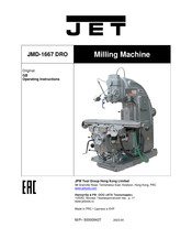 Jet JMD-1667 DRO Operating Instructions Manual