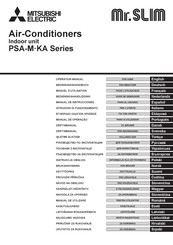Mitsubishi Electric Mr.SLIM PSA-M KA Series Operation Manual